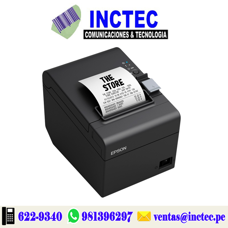 IMPRESORA TERMICA Epson TM T20III CONEXION USB