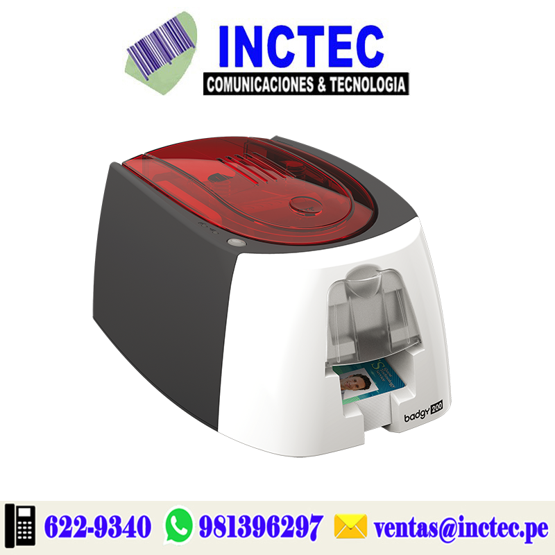 IMPRESORAS DE FOTOCHECK PVC Badgy 200