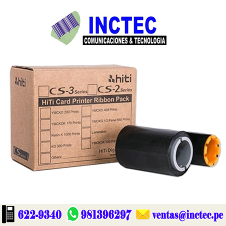 RIBBON NEGRO HITI CS200E K 1000 IMAGENES