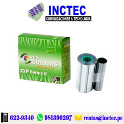 RIBBON FILM DE RETRANSFERENCIA ZEBRA - 800012-601