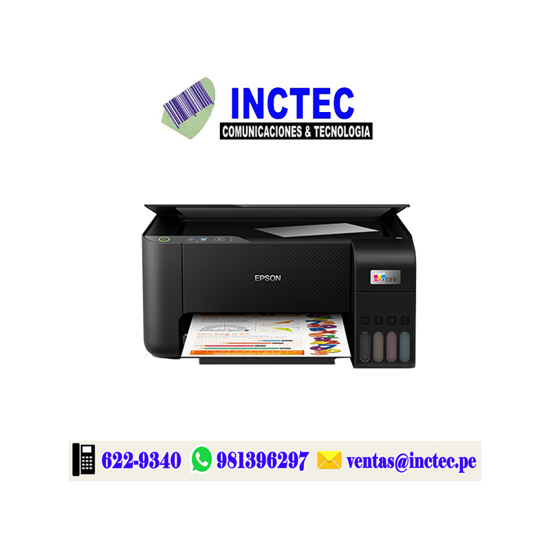 Impresora color Sistema Continuo Epson EcoTank L3210